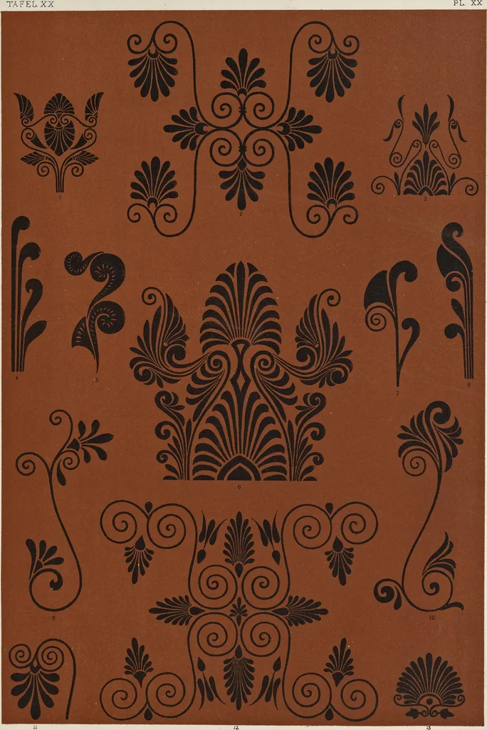 An illustration from The grammar of ornament, 1868, leaf 80