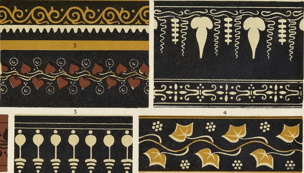 An illustration from The grammar of ornament, 1868, leaf 82