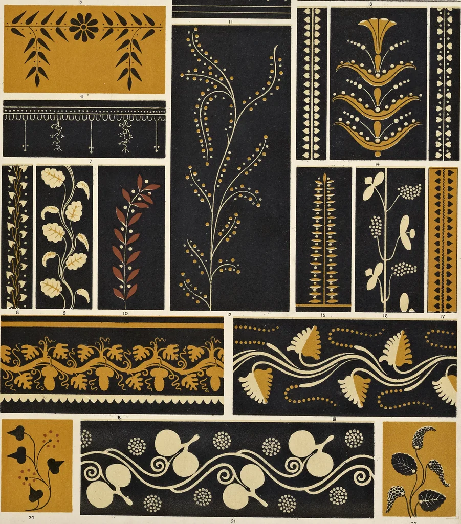 An illustration from The grammar of ornament, 1868, leaf 82