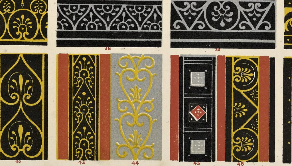 An illustration from The grammar of ornament, 1868, leaf 94