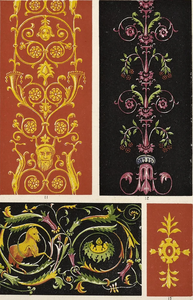 An illustration from The grammar of ornament, 1868, leaf 96