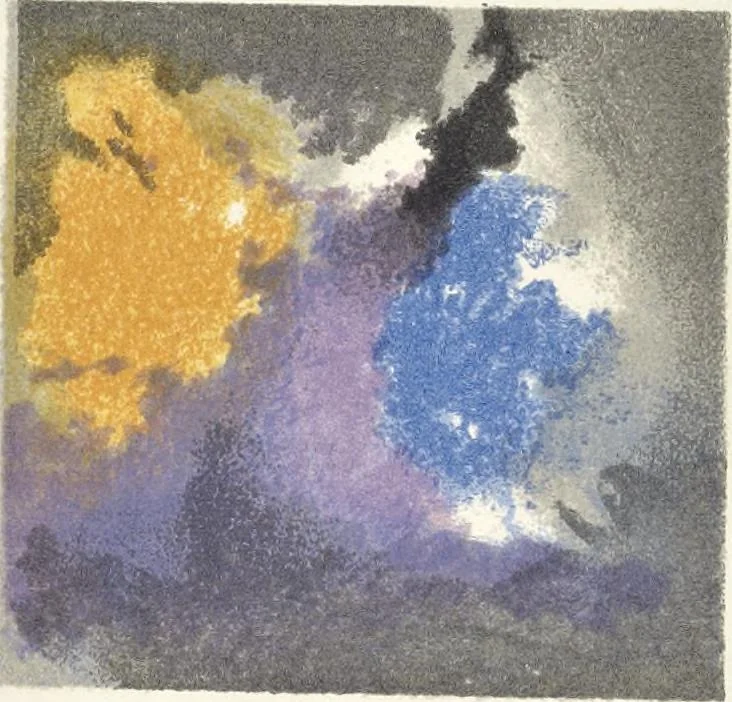 An illustration from The theory of colouring : being an analysis of the principles of contrast and harmony in the arrangement of colours : with their application to the study of nature, and hints on the composition of pictures, etc., 1872, leaf 36