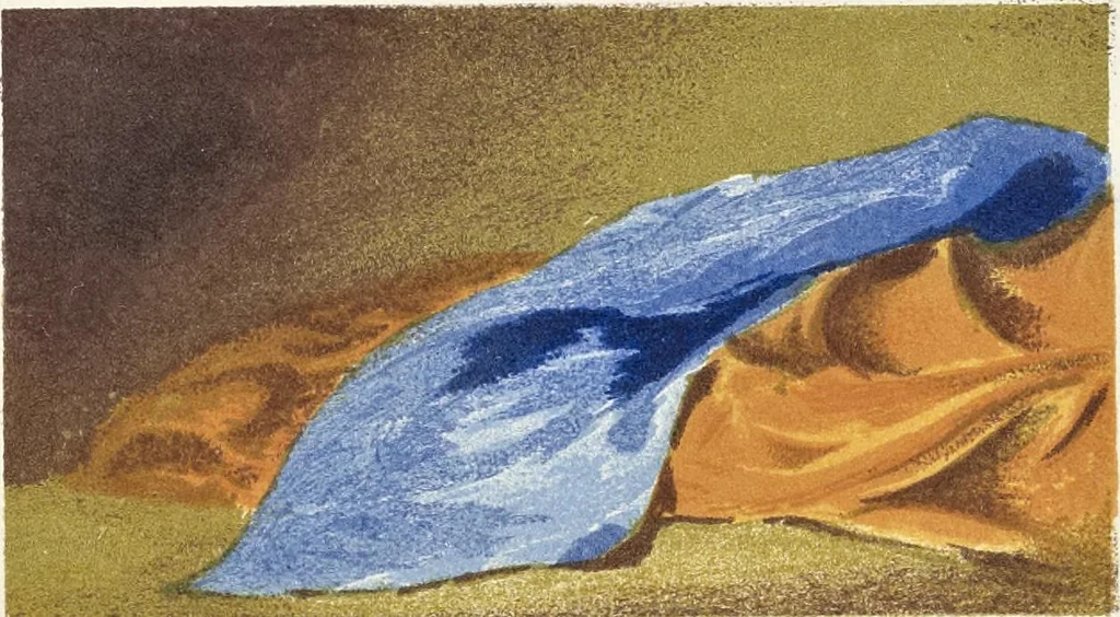 An illustration from The theory of colouring : being an analysis of the principles of contrast and harmony in the arrangement of colours : with their application to the study of nature, and hints on the composition of pictures, etc., 1872, leaf 42