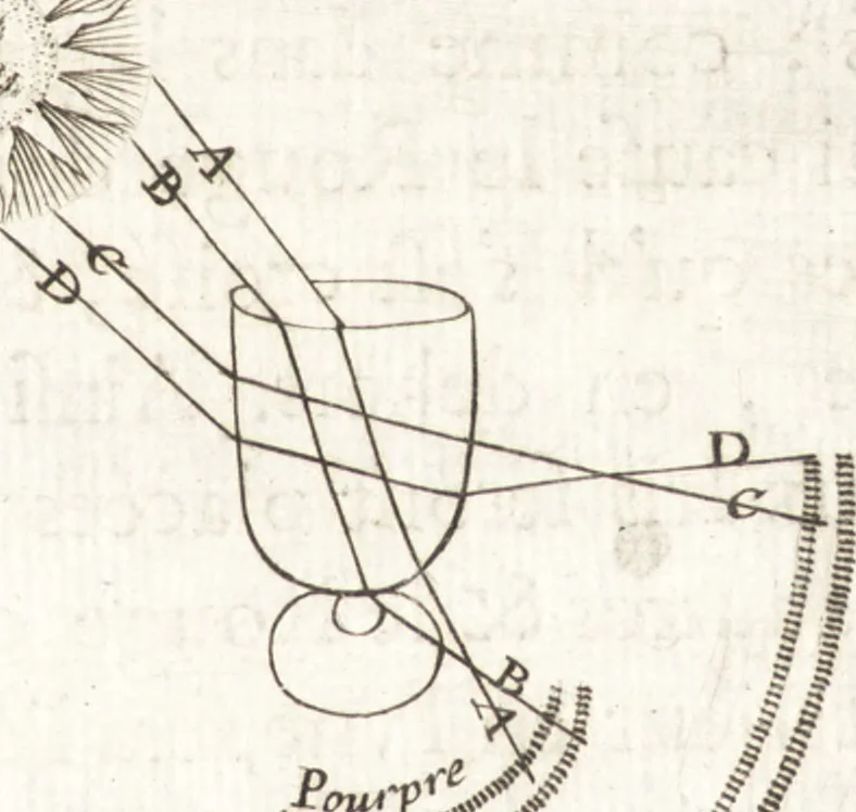 An illustration from Nouuelles obseruations et conjectures sur l'iris, 1650, leaf 314
