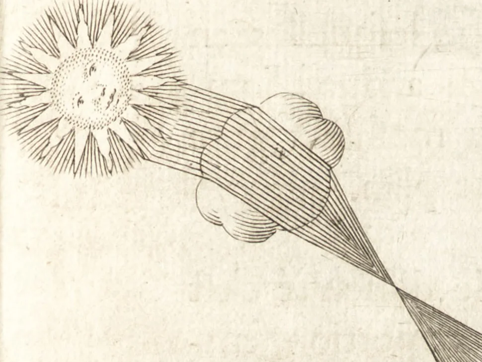 An illustration from Nouuelles obseruations et conjectures sur l'iris, 1650, leaf 334