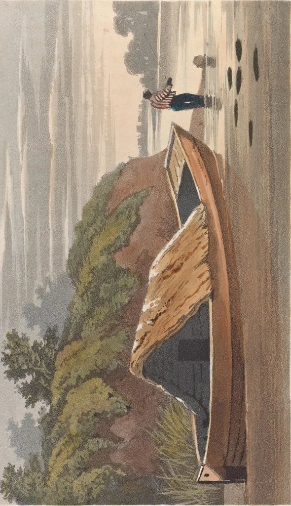 An illustration from The art of drawing in its various branches : exemplified in a course of twenty-eight progressive lessons, calculated to afford those who are unacquainted with the art, the means of acquiring a competent knowledge without the aid of a master : being the only work of the kind in which the principles of effect are explained in a clear, methodical, and at the same time familiar style, 1827, leaf 101