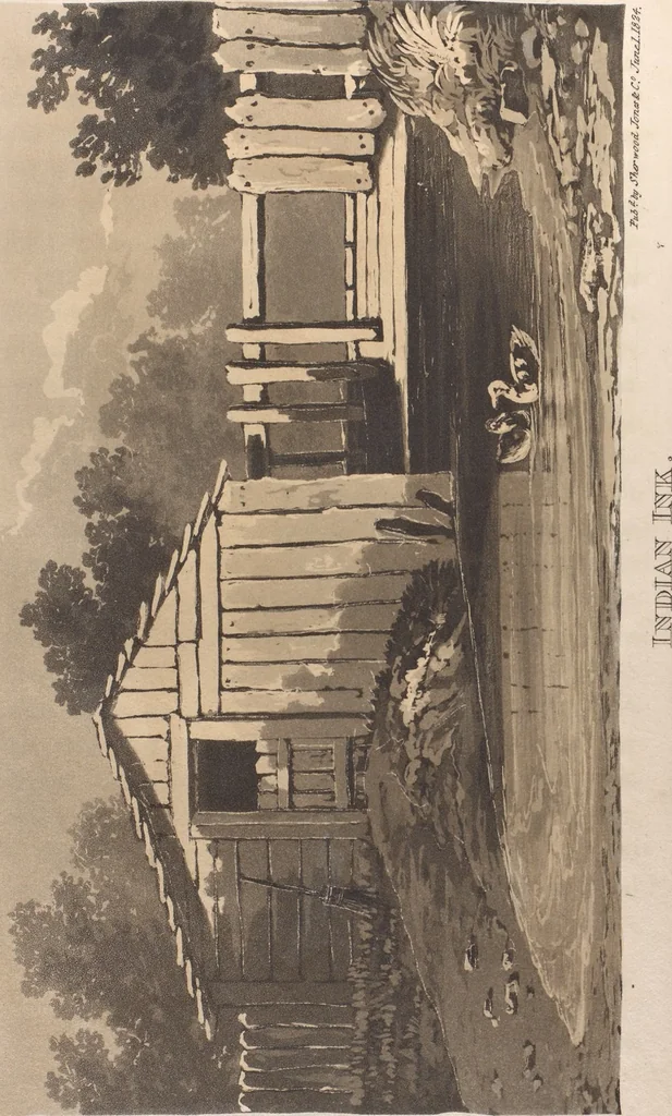 An illustration from The art of drawing in its various branches : exemplified in a course of twenty-eight progressive lessons, calculated to afford those who are unacquainted with the art, the means of acquiring a competent knowledge without the aid of a master : being the only work of the kind in which the principles of effect are explained in a clear, methodical, and at the same time familiar style, 1827, leaf 61