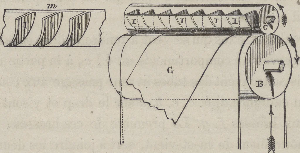 An illustration from Traité théorique et pratique de l'impression des tissus, 1846, leaf 397