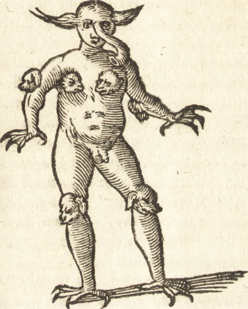 An illustration from De naturae diuinis characterismis, seu, Raris & admirandis spectaculis, causis, indiciis, proprietatibus rerum in partibus singulis vniuersi, libri II, 1575, leaf 176