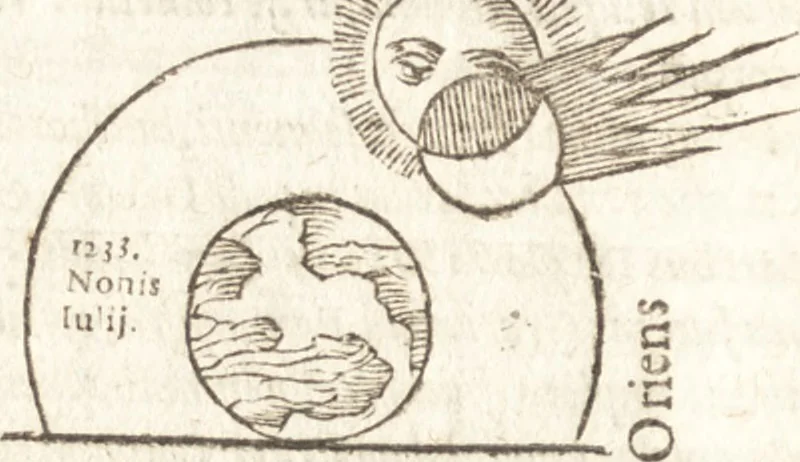 An illustration from De naturae diuinis characterismis, seu, Raris & admirandis spectaculis, causis, indiciis, proprietatibus rerum in partibus singulis vniuersi, libri II, 1575, leaf 217