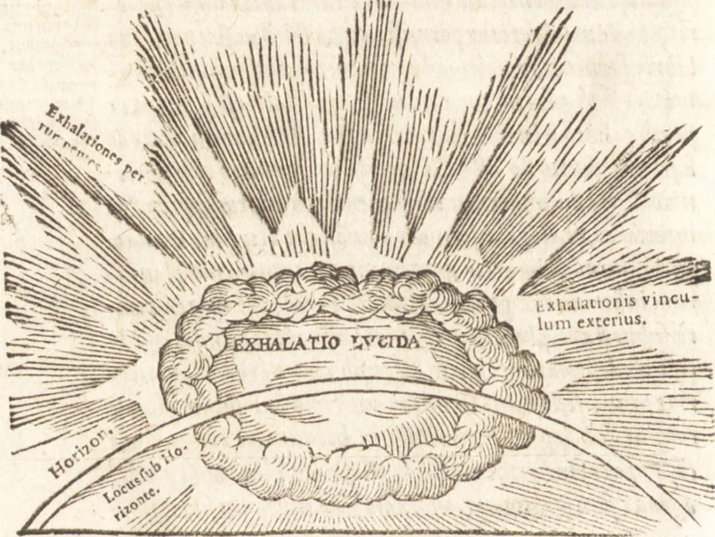 An illustration from De naturae diuinis characterismis, seu, Raris & admirandis spectaculis, causis, indiciis, proprietatibus rerum in partibus singulis vniuersi, libri II, 1575, leaf 405