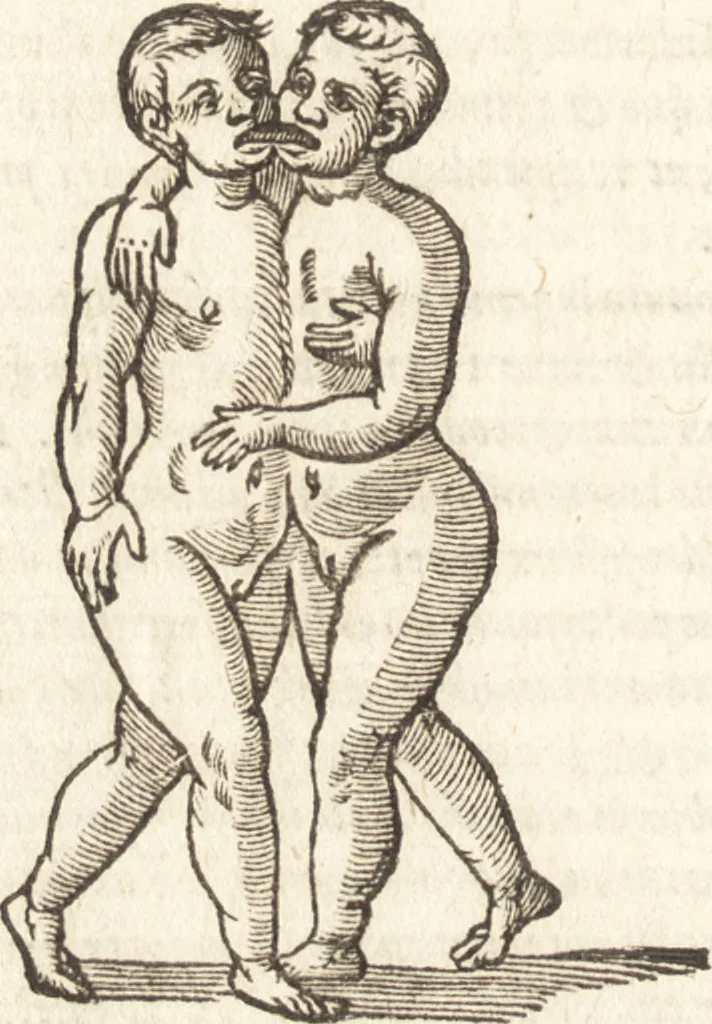 An illustration from De naturae diuinis characterismis, seu, Raris & admirandis spectaculis, causis, indiciis, proprietatibus rerum in partibus singulis vniuersi, libri II, 1575, leaf 413