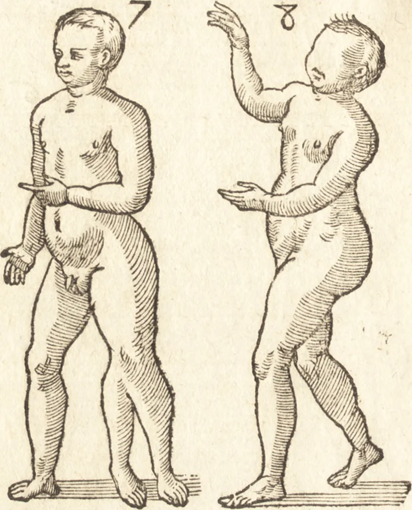 An illustration from De naturae diuinis characterismis, seu, Raris & admirandis spectaculis, causis, indiciis, proprietatibus rerum in partibus singulis vniuersi, libri II, 1575, leaf 97