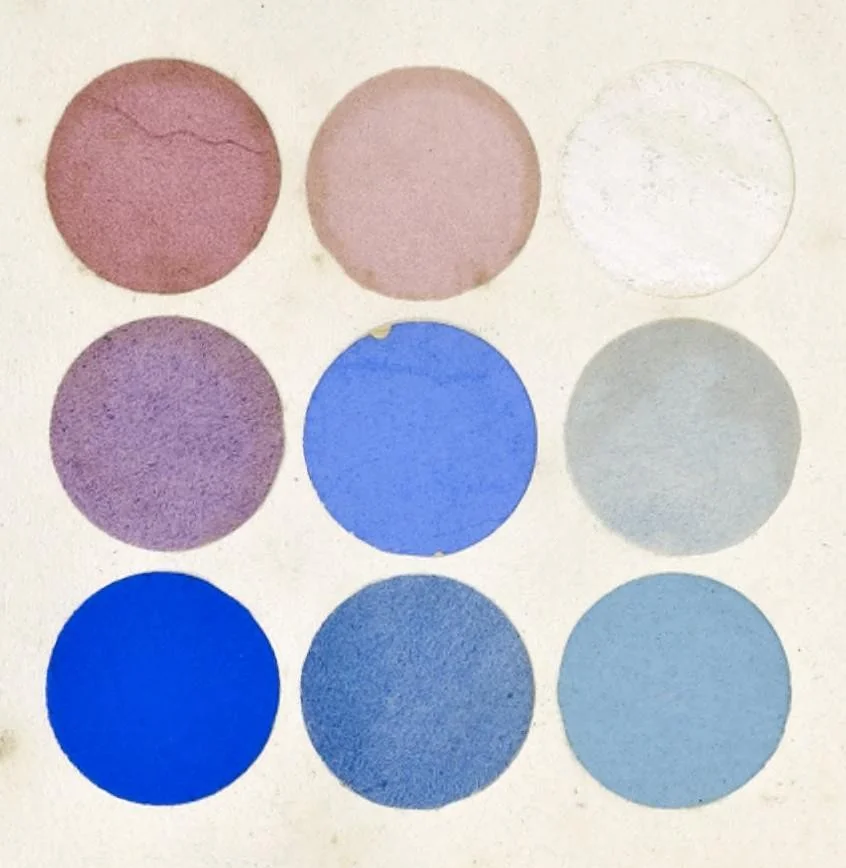 An illustration from Principles of the science of colour : concisely stated to aid and promote their useful application in the decorative arts, 1876, leaf 45