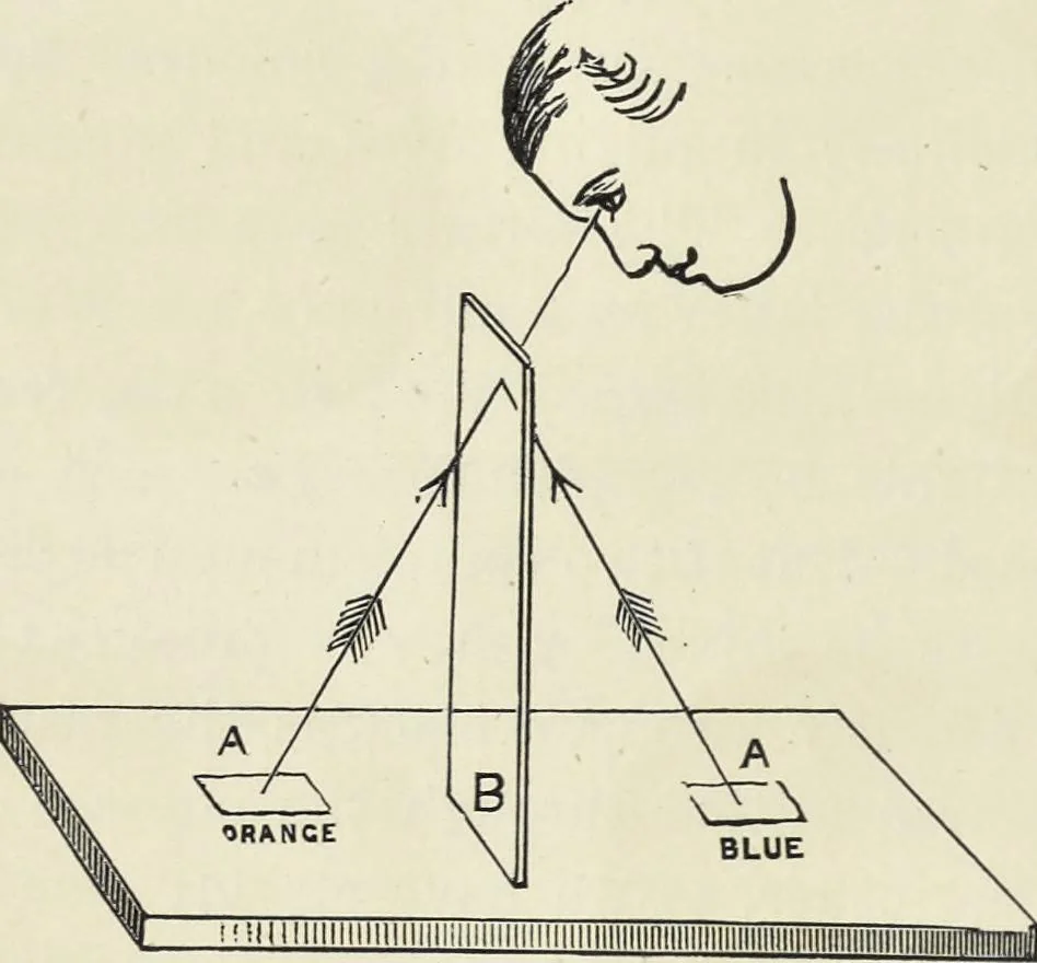 An illustration from The science of colour mixing : a manual intended for the use of dyers, calico printers and colour chemists, 1900, leaf 81