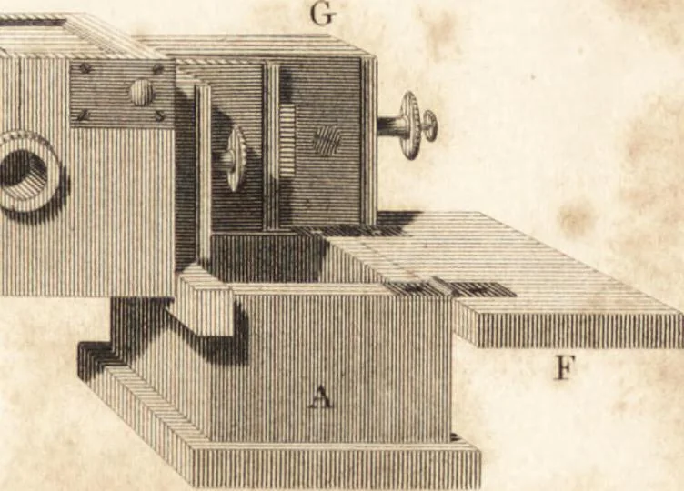 An illustration from On the elements of light and their identity with those of matter, radiant and fixed, 1838, leaf 152