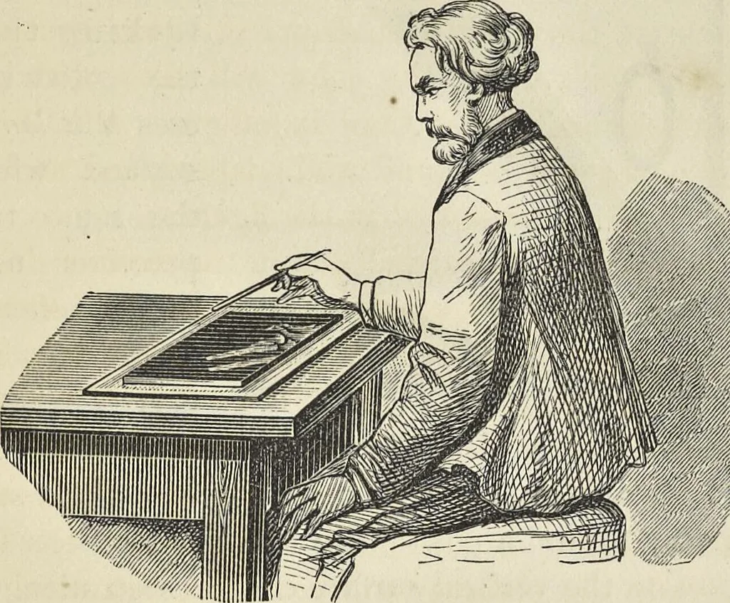 An illustration from The theory of color in its relation to art and art-industry, 1876, leaf 196