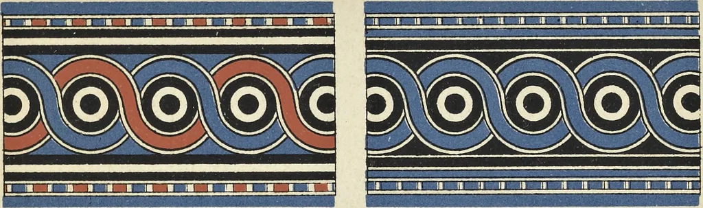 An illustration from The theory of color in its relation to art and art-industry, 1876, leaf 318