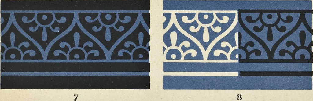 An illustration from The theory of color in its relation to art and art-industry, 1876, leaf 318