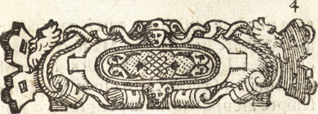 An illustration from Dialogo di m. Lodovico Dolce : nel quale si ragiona delle qualità, diuersità, e proprietà de i colori, 1565, leaf 10