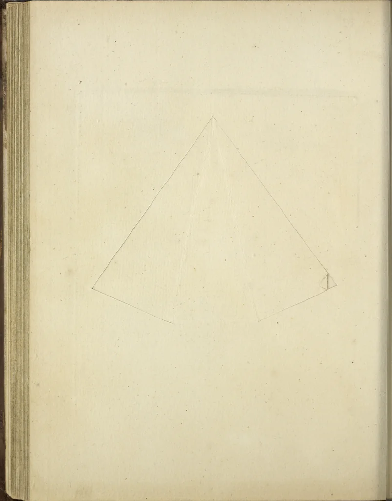 An illustration from An appendix to the Elements of Euclid, in seven books : containing forty-two moveable schemes for forming the various kinds of solids, and their sections, by which the doctrine of solids in the eleventh, twelfth, and fifteenth books of Euclid is illustrated, and rendered more easy to learners than heretofore ..., 1765, leaf 113