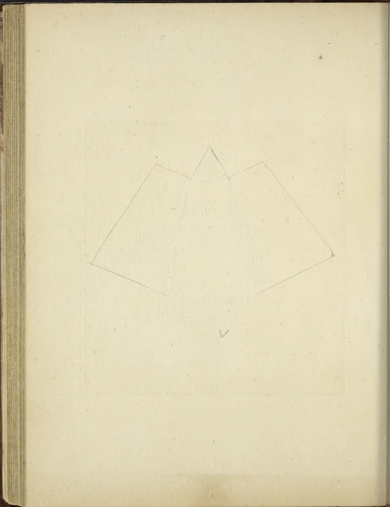 An illustration from An appendix to the Elements of Euclid, in seven books : containing forty-two moveable schemes for forming the various kinds of solids, and their sections, by which the doctrine of solids in the eleventh, twelfth, and fifteenth books of Euclid is illustrated, and rendered more easy to learners than heretofore ..., 1765, leaf 117