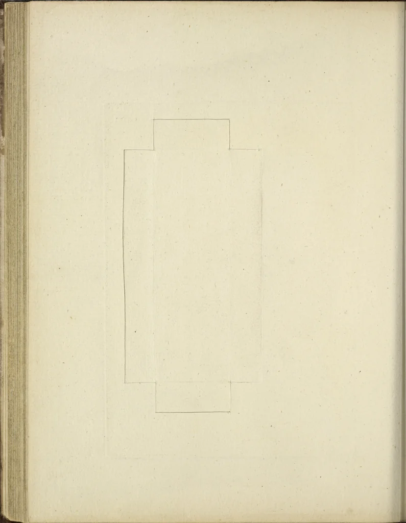 An illustration from An appendix to the Elements of Euclid, in seven books : containing forty-two moveable schemes for forming the various kinds of solids, and their sections, by which the doctrine of solids in the eleventh, twelfth, and fifteenth books of Euclid is illustrated, and rendered more easy to learners than heretofore ..., 1765, leaf 97