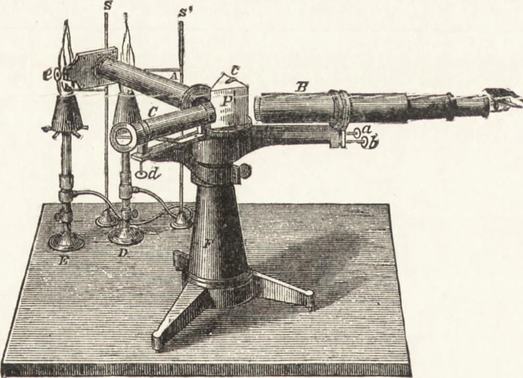An illustration from The principles of light and color: including among other things the harmonic laws of the universe, the etherio-atomic philosophy of force, chromo chemistry, chromo therapeutics, and the general philosophy of the fine forces, together with numerous discoveries and practical applications .., 1878, leaf 237