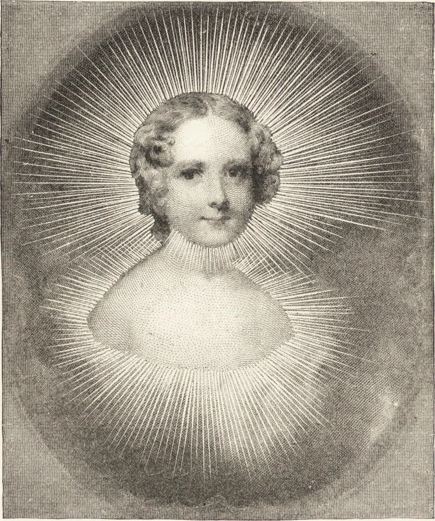 An illustration from The principles of light and color: including among other things the harmonic laws of the universe, the etherio-atomic philosophy of force, chromo chemistry, chromo therapeutics, and the general philosophy of the fine forces, together with numerous discoveries and practical applications .., 1878, leaf 503