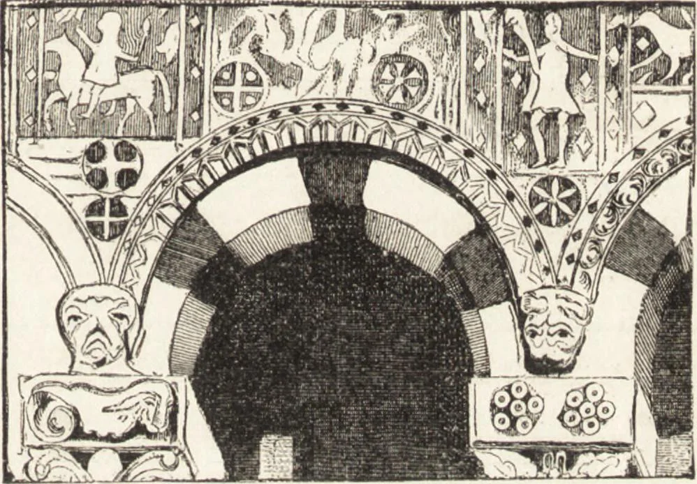 An illustration from The principles of light and color: including among other things the harmonic laws of the universe, the etherio-atomic philosophy of force, chromo chemistry, chromo therapeutics, and the general philosophy of the fine forces, together with numerous discoveries and practical applications .., 1878, leaf 52