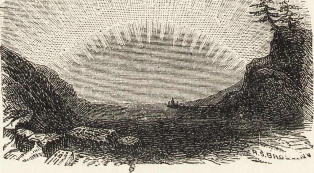 An illustration from The principles of light and color: including among other things the harmonic laws of the universe, the etherio-atomic philosophy of force, chromo chemistry, chromo therapeutics, and the general philosophy of the fine forces, together with numerous discoveries and practical applications .., 1878, leaf 62