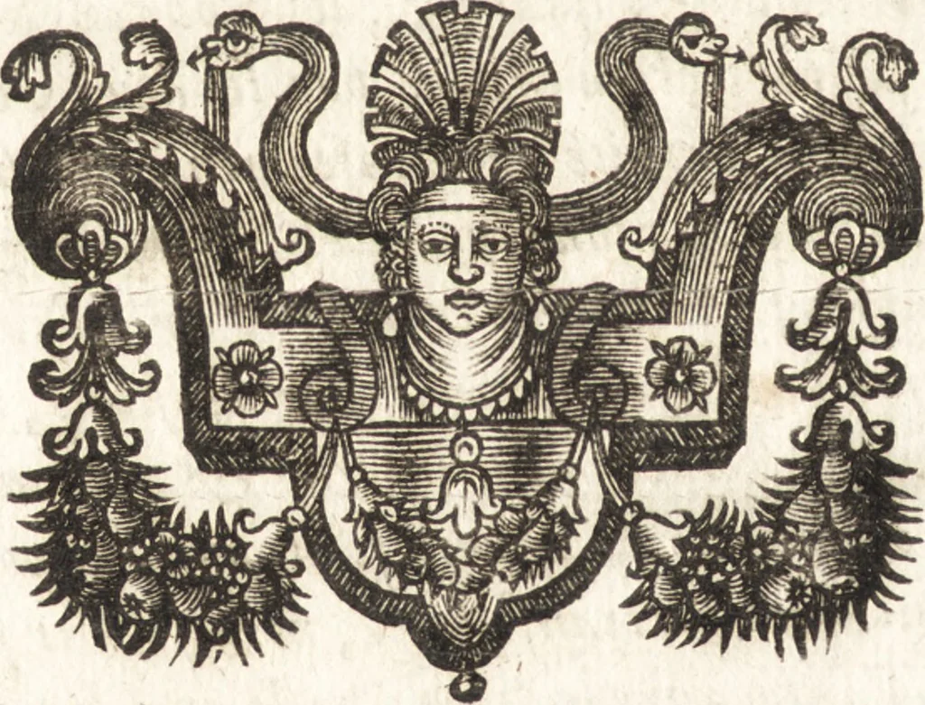 An illustration from Le vray et methodique cours de la physique resolutiue, vulgairement dite chymie : representé par figures generales & particulieres : pour connoistre la theotechnie ergocosmique, c'est à dire, l'art de Dieu, en l'ouurage de l'vniuers, 1653, leaf 45