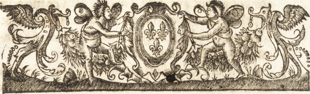 An illustration from Le vray et methodique cours de la physique resolutiue, vulgairement dite chymie : representé par figures generales & particulieres : pour connoistre la theotechnie ergocosmique, c'est à dire, l'art de Dieu, en l'ouurage de l'vniuers, 1653, leaf 90