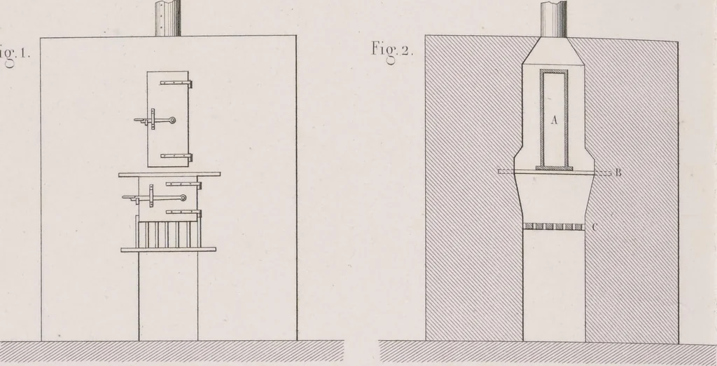 An illustration from Traité théorique et pratique de l'impression des tissus, 1846, leaf 14