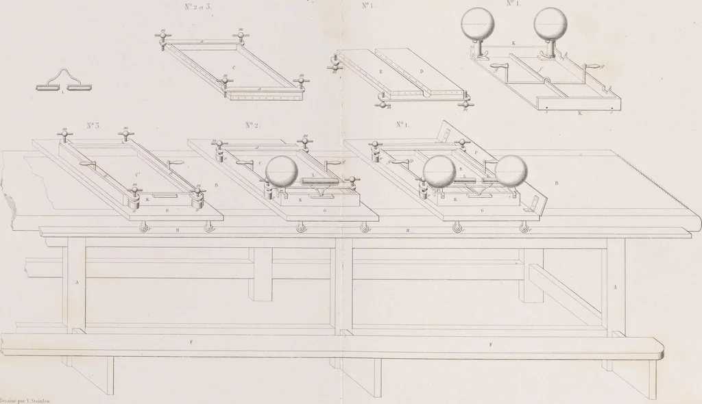 An illustration from Traité théorique et pratique de l'impression des tissus, 1846, leaf 17