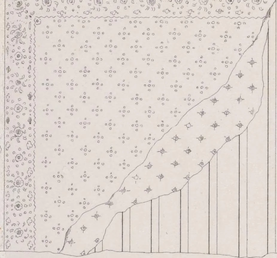 An illustration from Traité théorique et pratique de l'impression des tissus, 1846, leaf 37