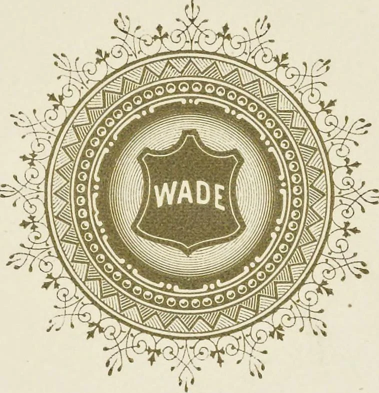 An illustration from Specimens of black and colored printing inks manufactured by H.D. Wade & Co., no. 50 Ann Street, New York, 1870, leaf 100