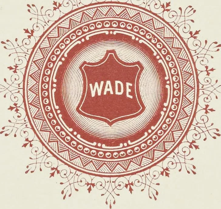 An illustration from Specimens of black and colored printing inks manufactured by H.D. Wade & Co., no. 50 Ann Street, New York, 1870, leaf 110