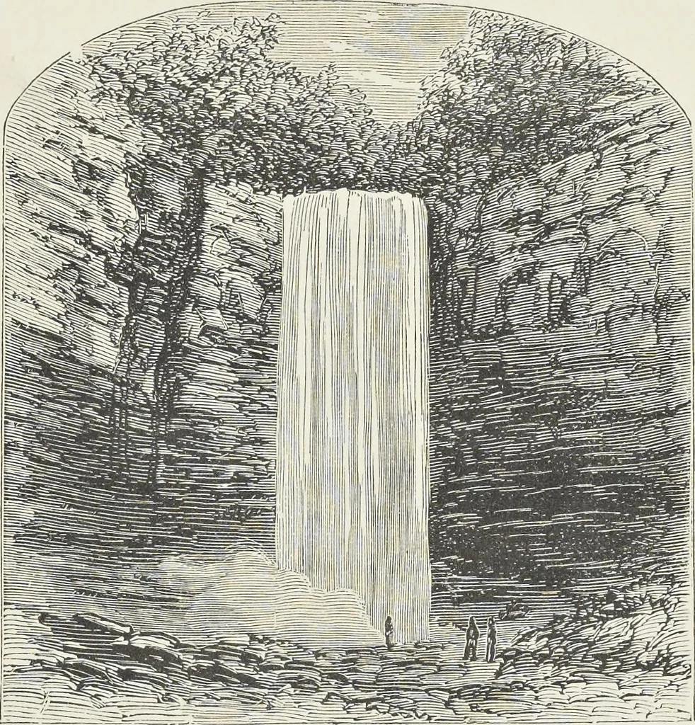 An illustration from Specimens of black and colored printing inks manufactured by H.D. Wade & Co., no. 50 Ann Street, New York, 1870, leaf 28