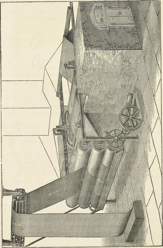 An illustration from Bleaching and calico-printing : a practical manual., 1896, leaf 17