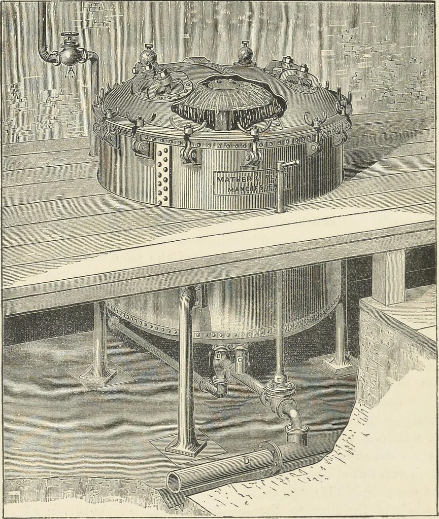 An illustration from Bleaching and calico-printing : a practical manual., 1896, leaf 21