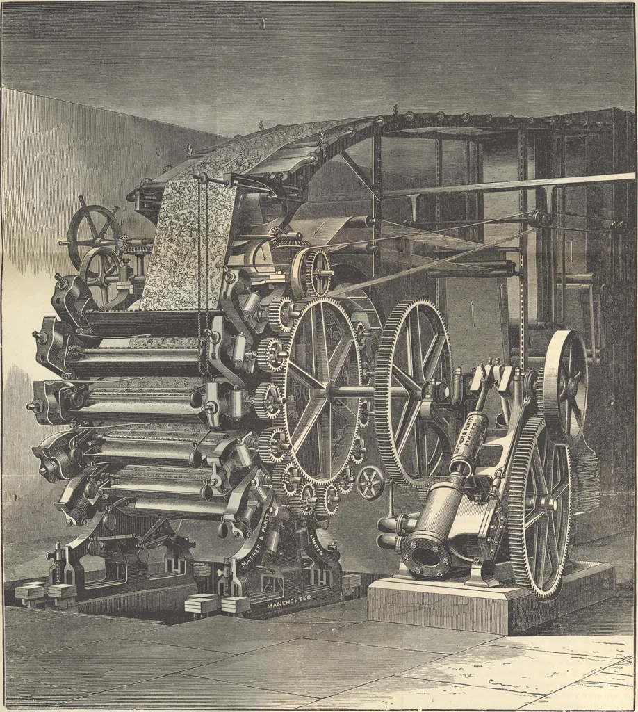 An illustration from Bleaching and calico-printing : a practical manual., 1896, leaf 37