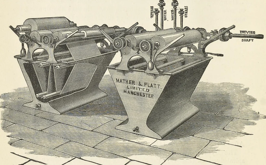 An illustration from Bleaching and calico-printing : a practical manual., 1896, leaf 57