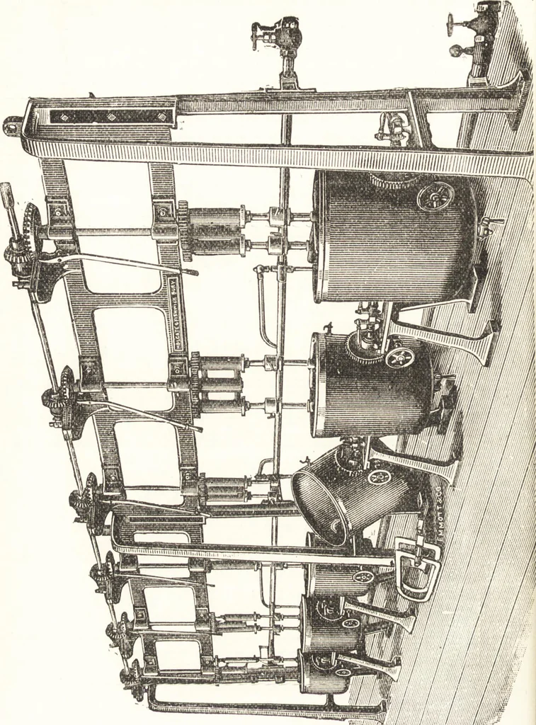 An illustration from Silk dyeing, printing, and finishing, 1892, leaf 143