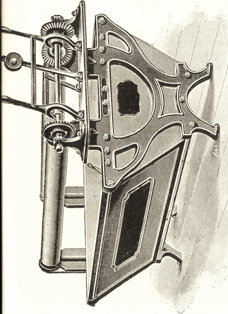 An illustration from Silk dyeing, printing, and finishing, 1892, leaf 154