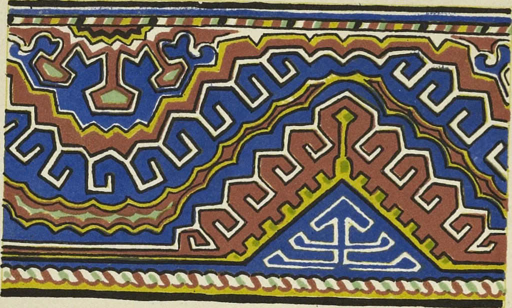 An illustration from On colour, and on the necessity for a general diffusion of taste among all classes : with remarks on laying out dressed geometrical gardens, examples of good and bad taste, illustrated by woodcuts and coloured plates in contrast, 1858, leaf 25