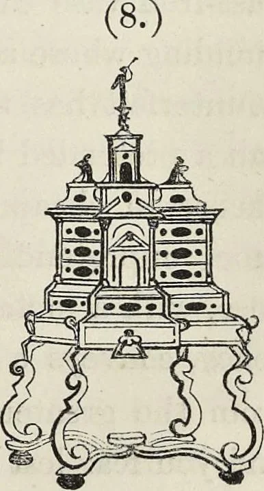 An illustration from On colour, and on the necessity for a general diffusion of taste among all classes : with remarks on laying out dressed geometrical gardens, examples of good and bad taste, illustrated by woodcuts and coloured plates in contrast, 1858, leaf 254