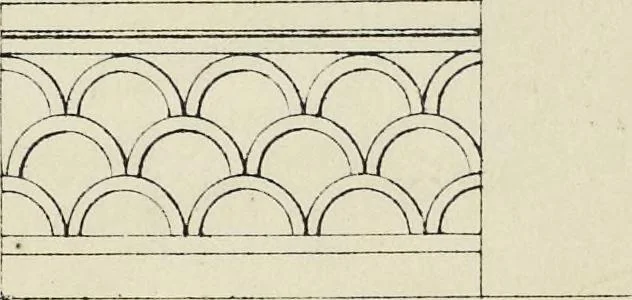 An illustration from On colour, and on the necessity for a general diffusion of taste among all classes : with remarks on laying out dressed geometrical gardens, examples of good and bad taste, illustrated by woodcuts and coloured plates in contrast, 1858, leaf 30