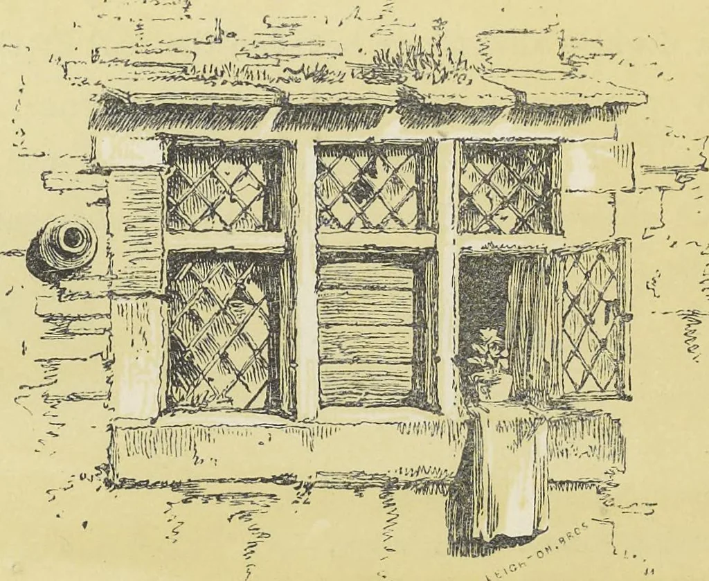 An illustration from The theory and practice of landscape painting in water-colours illustrated by a series of twenty-six drawings and diagrams in colours and numerous woodcuts, 1885, leaf 129