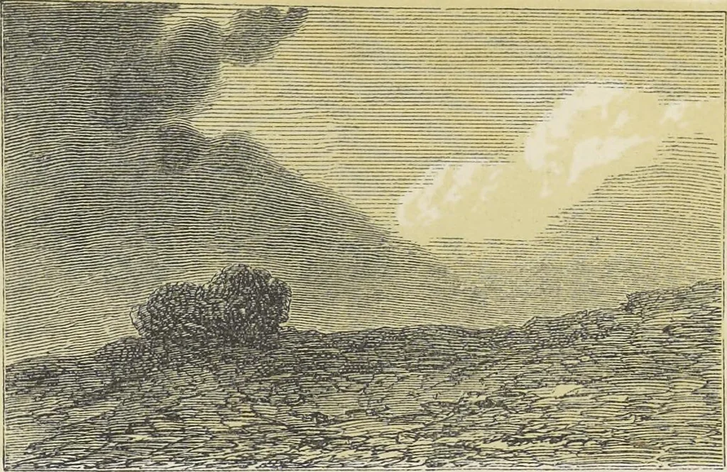 An illustration from The theory and practice of landscape painting in water-colours illustrated by a series of twenty-six drawings and diagrams in colours and numerous woodcuts, 1885, leaf 131